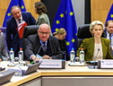 Von der Leyen e Strohschneider aprendo il Dialogo strategico per il futuro dell'agricoltura (ANSA)