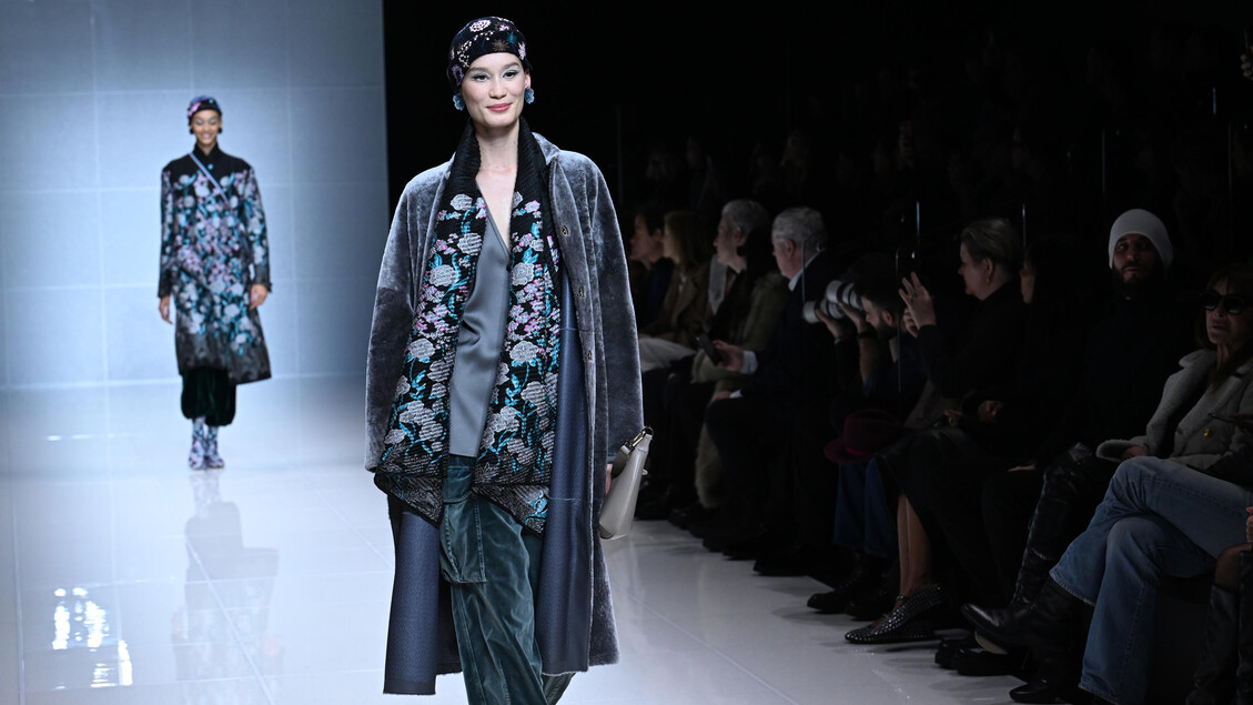 Armani: Milan Fashion Week - RIPRODUZIONE RISERVATA