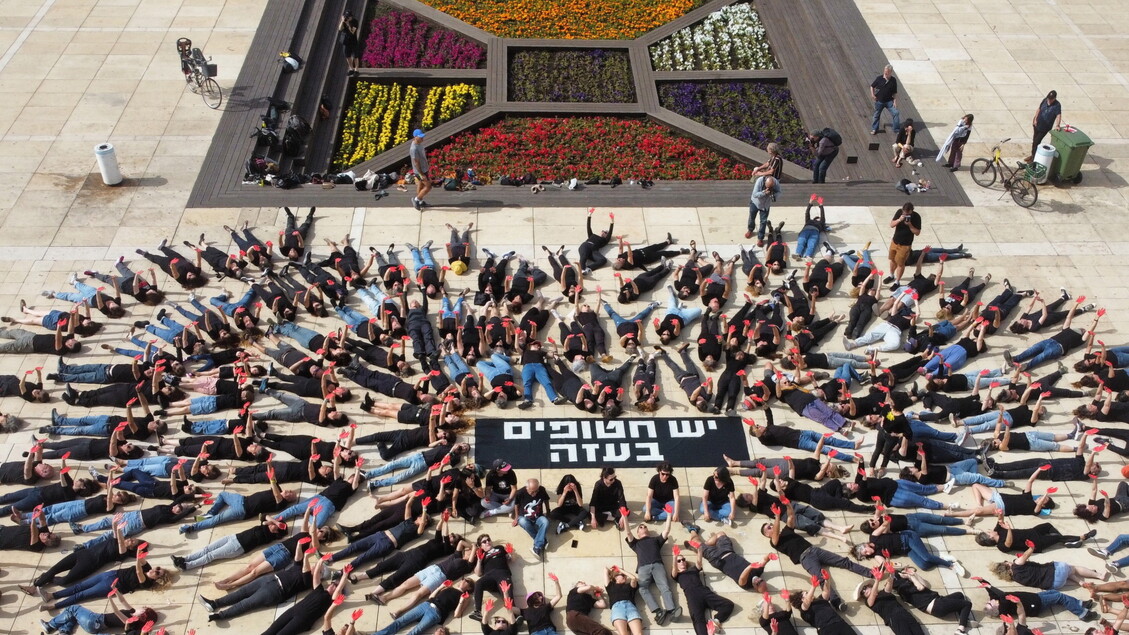 Manifestazione a Tel Aviv per gli ostaggi a Gaza