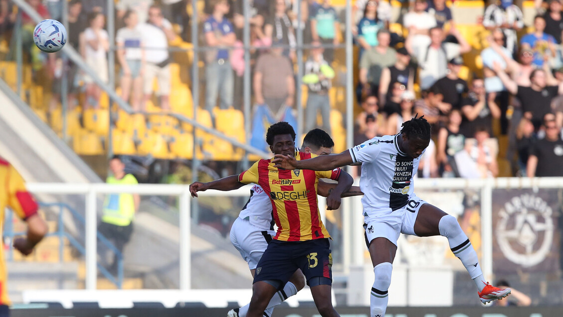 Lecce- Udinese - RIPRODUZIONE RISERVATA