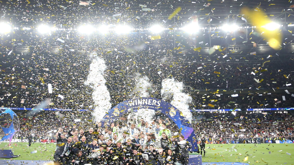 Real Madrid campione d 'Europa © ANSA/EPA