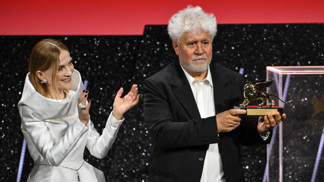 Isabelle Huppert e Pedro Almodovar