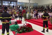 Vigili del fuoco morti, il loro ricordo durante i funerali