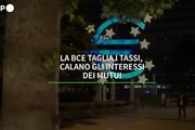 La Bce taglia i tassi, calano gli interessi dei mutui