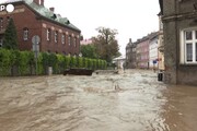 La tempesta Boris sulla Polonia, a Glucholazy inondazioni e strade sommerse dall'acqua