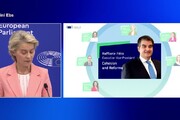 Von der Leyen: 'Fitto? 'L'Italia e' un Paese molto importante'