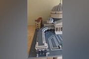 Piazza del Plebiscito di Napoli rivive in 85mila mattoncini Lego