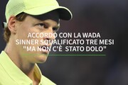 Accordo con la Wada, Sinner squalificato per tre mesi