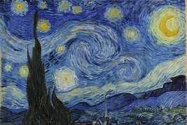 La “Notte Stellata” di Vincent van Gogh (fonte: Wikimedia Commons - Google Art Project)