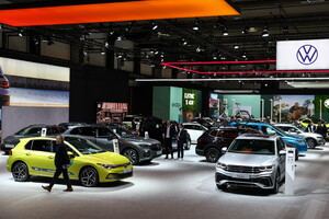 Brussels motorshow Autosalon 2023 (ANSA)