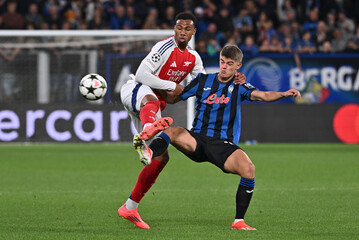 Soccer: Champions League; Atalanta-Arsenal