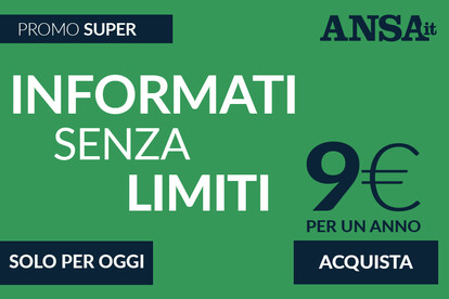 Abbonati per leggere senza limiti tutte le notizie di ANSA.it