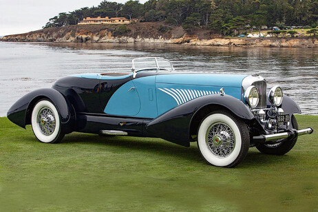 Peeble Beach, Duesenberg J Torpedo Figoni ? Best of Show