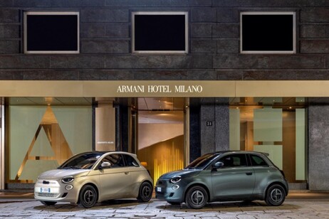 Fiat e Armani insieme per una speciale 500e