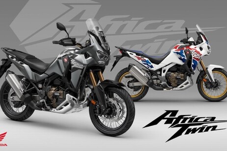 Honda aggiorna l'estetica di Africa Twin e Adventure Sports