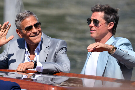 Brad Pitt e George Clooney