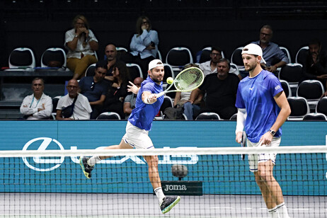 Tennis Davis Cup Final Group Stage Italy vs Brazil