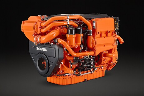 Scania taglia consumi dell'8% del suo "Super" Diesel nautico