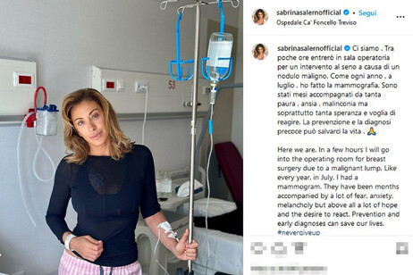 Il post di Sabrina Salerno