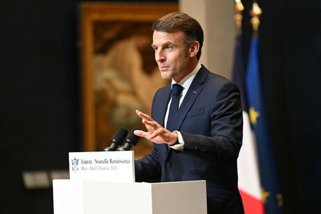 Il presidente francese Macron