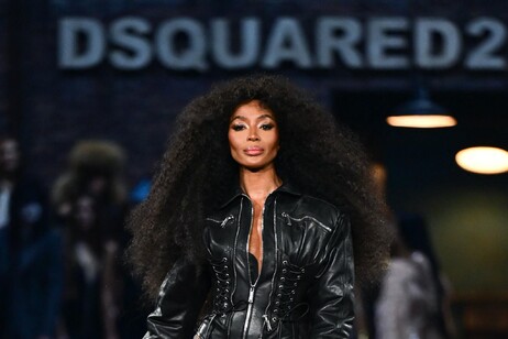 Naomi Campbell per i 30 anni di Dsquared2