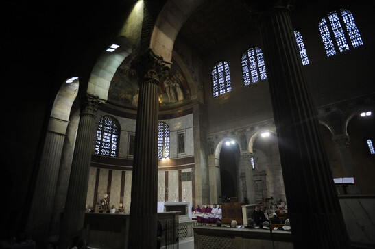 La basilica di Santa Sabina (archivio)