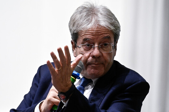 Il Commissario Europeo per gli Affari Economici, Paolo Gentiloni