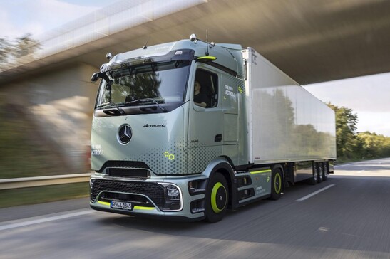 Al via a novembre produzione serie Mercedes-Benz eActros 600