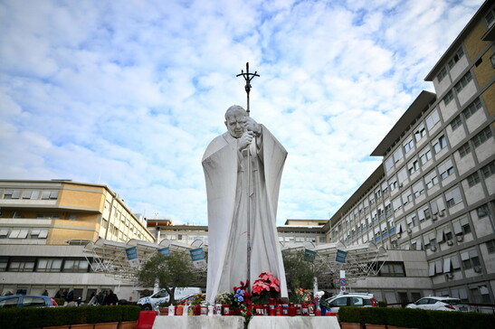 L'esterno del Gemelli