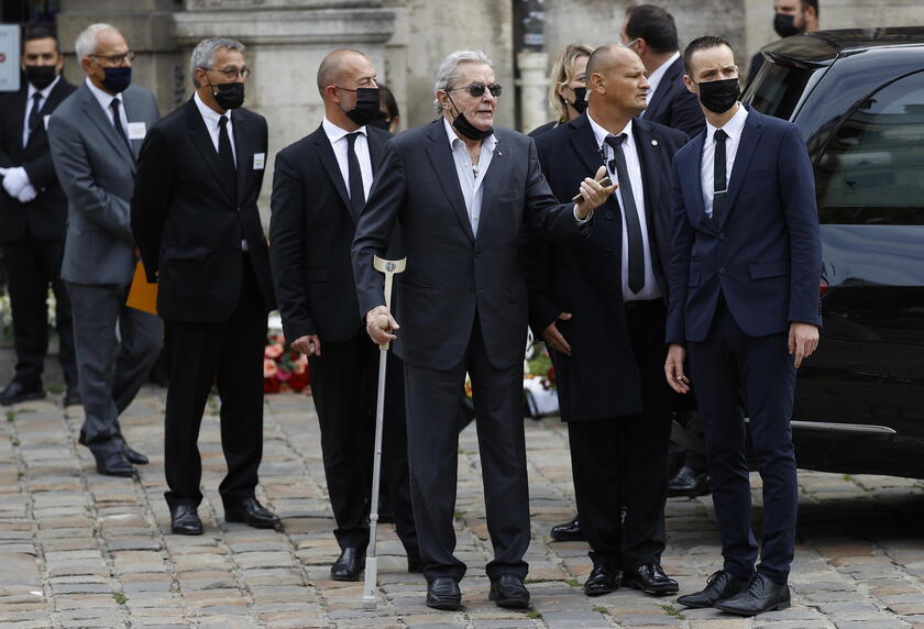 Funeral ceremony for late French actor Jean-Paul Belmondo in Paris