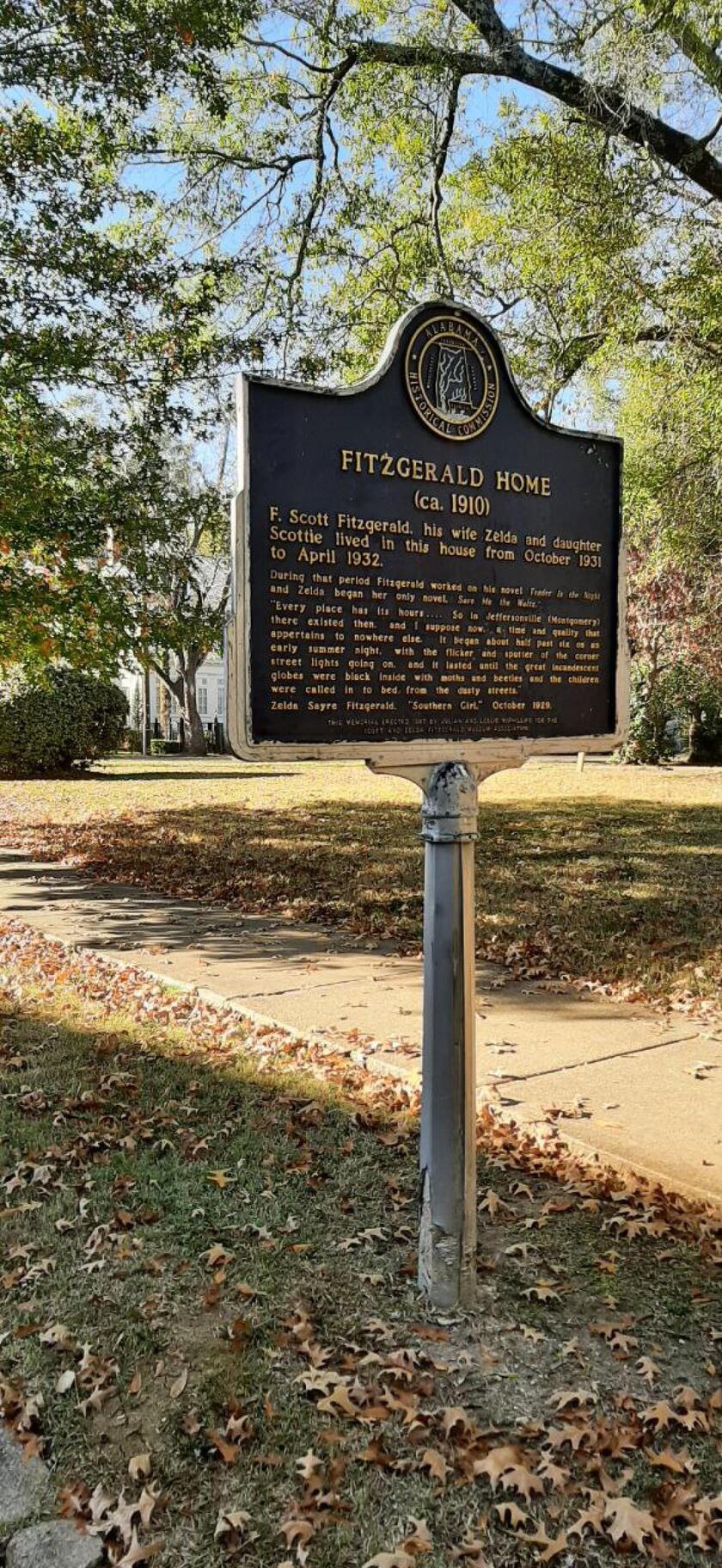 La casa di Francis Scott e Zelda Fitzgerald , Alabama (Usa). Foto di Alessandra Magliaro - RIPRODUZIONE RISERVATA