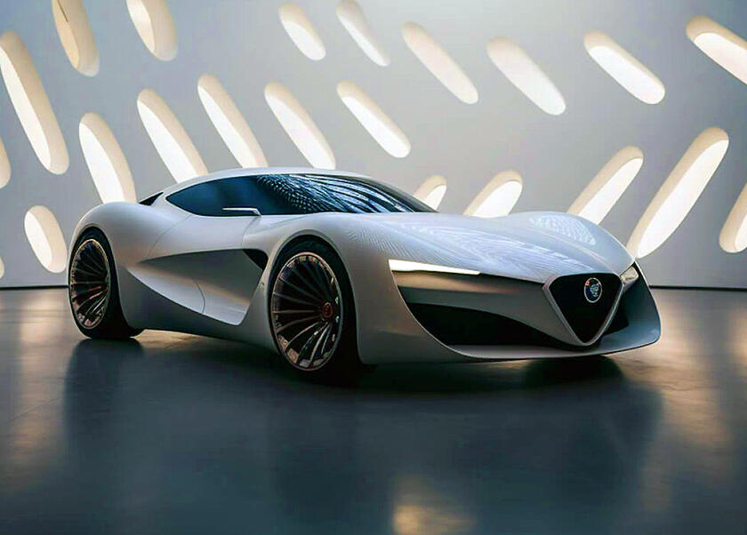 Nuova supersportiva Alfa, gli appassionati la vorrebbero cos� © ANSA/alfaromeo.au