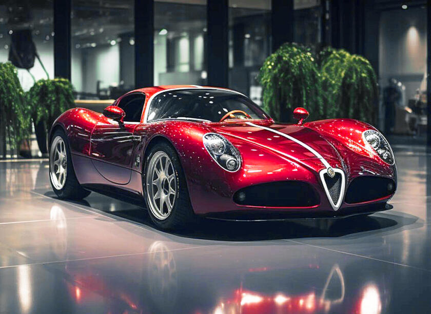 Nuova supersportiva Alfa, gli appassionati la vorrebbero cos� © ANSA/alfaromeo.au