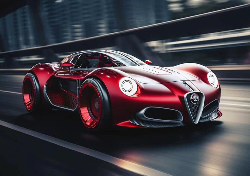 Nuova supersportiva Alfa, gli appassionati la vorrebbero cos� © ANSA/alfaromeo.au