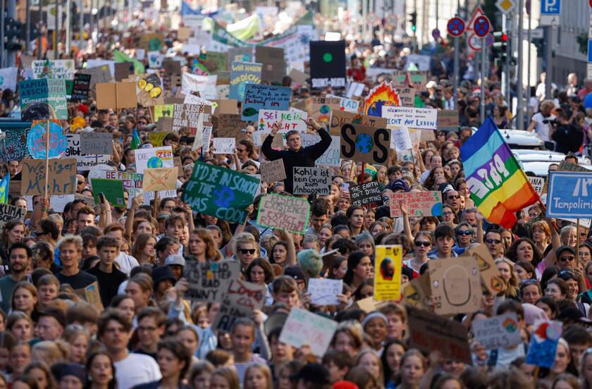 Fridays For Future a Berlino © ANSA/AFP