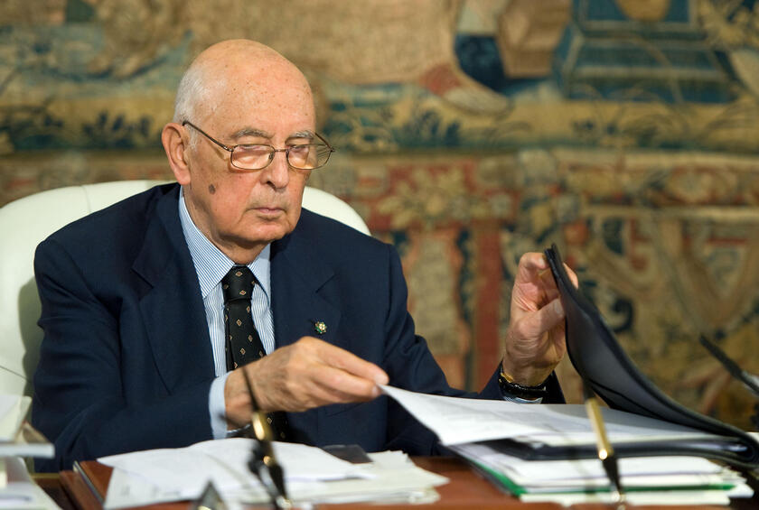 Giorgio Napolitano - RIPRODUZIONE RISERVATA