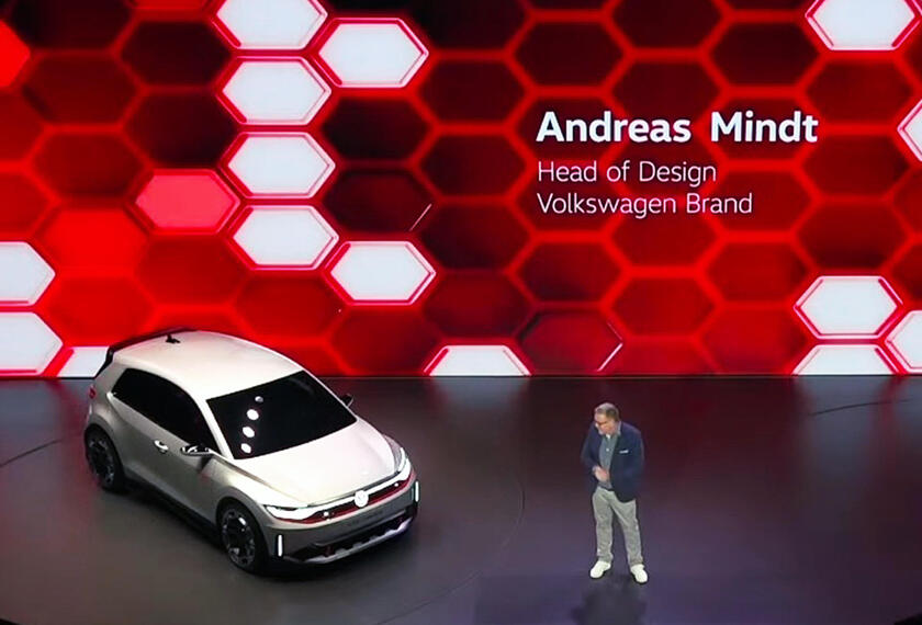 Vw Concept ID.GTI, elettrica che diventa bella ed emozionale © ANSA/Volkswagen