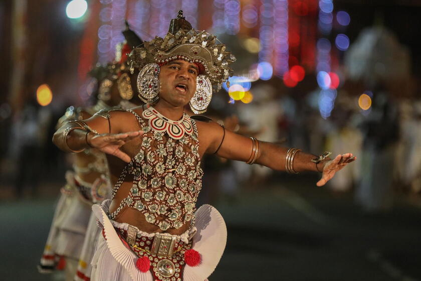 Navam Perahera - Annual Buddhist cultural pageant in Colombo © ANSA/EPA