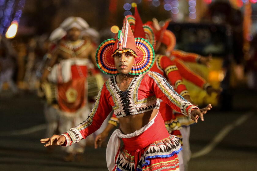 Navam Perahera - Annual Buddhist cultural pageant in Colombo © ANSA/EPA