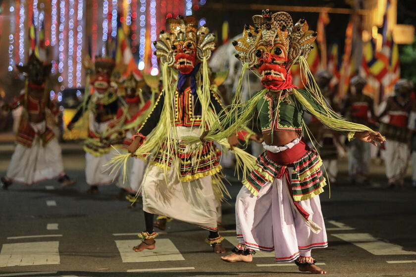 Navam Perahera - Annual Buddhist cultural pageant in Colombo © ANSA/EPA