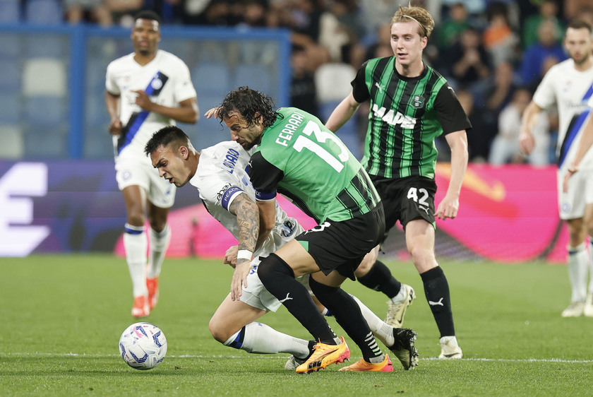 Soccer: Serie A ; Sassuolo - Inter