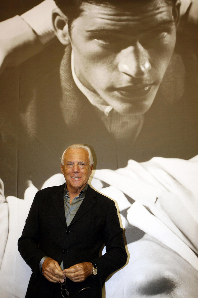 &gt;&gt;&gt;ANSA/ Giorgio Armani compie 90 anni di stile e coerenza