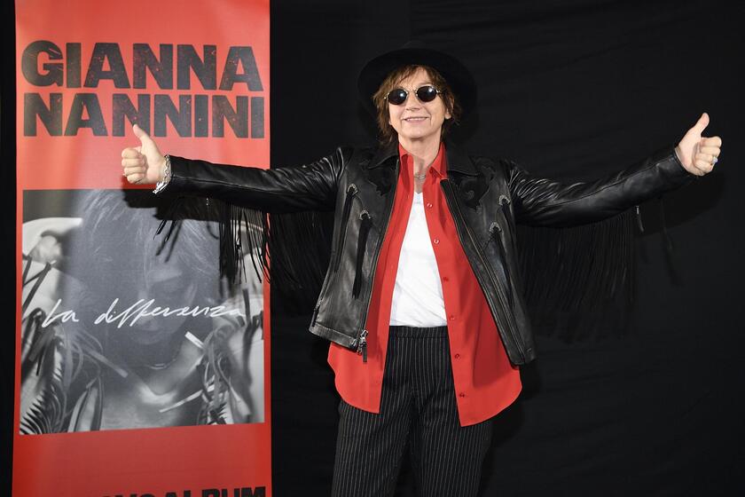 Musica: Gianna Nannini presenta il suo ultimo album 'La differenza'