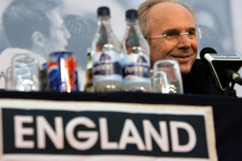 ++ Calcio: e' morto Sven Goran Eriksson ++