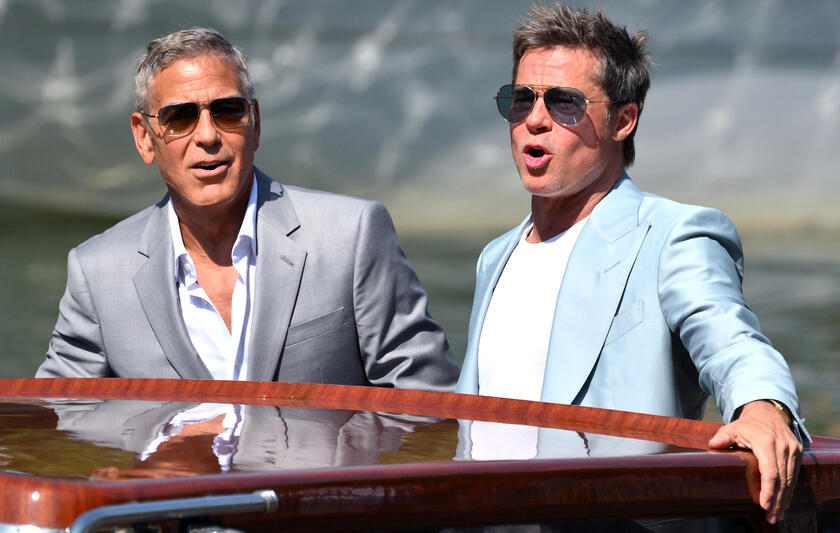 Brad Pitt e George Clooney