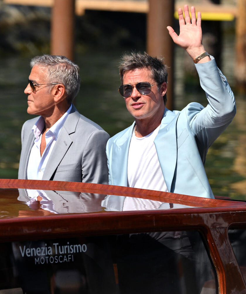 Brad Pitt e George Clooney