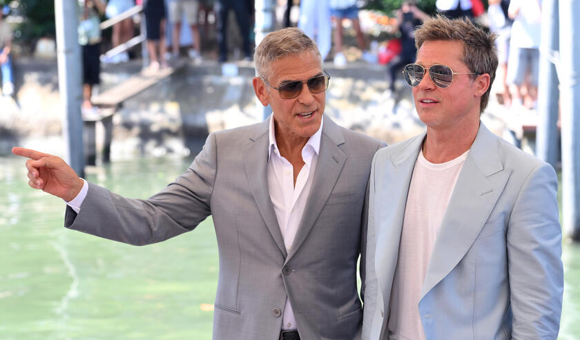 Brad Pitt e George Clooney