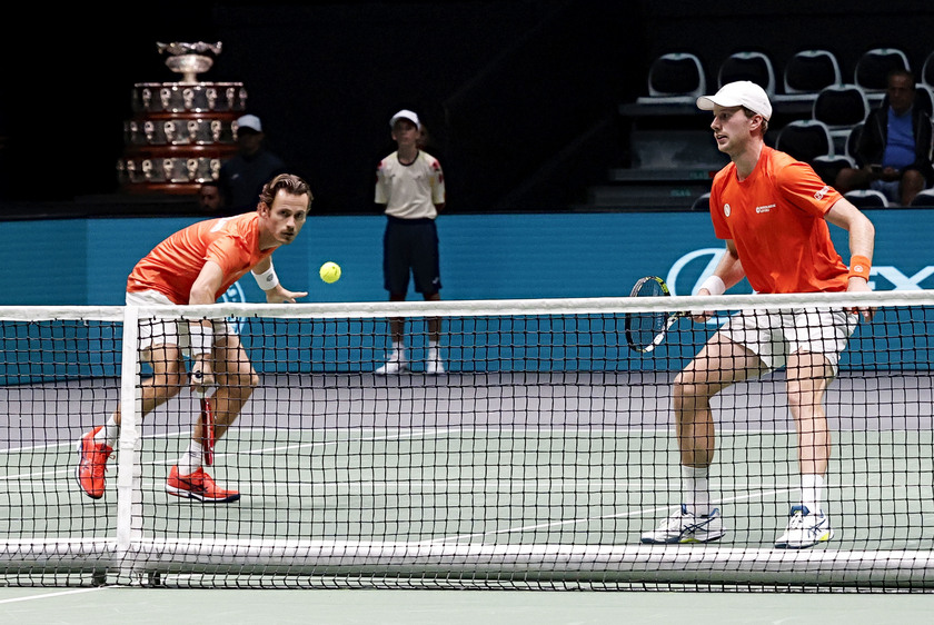 Tennis Davis Cup Final Group Stage Netherlands vs Belgium