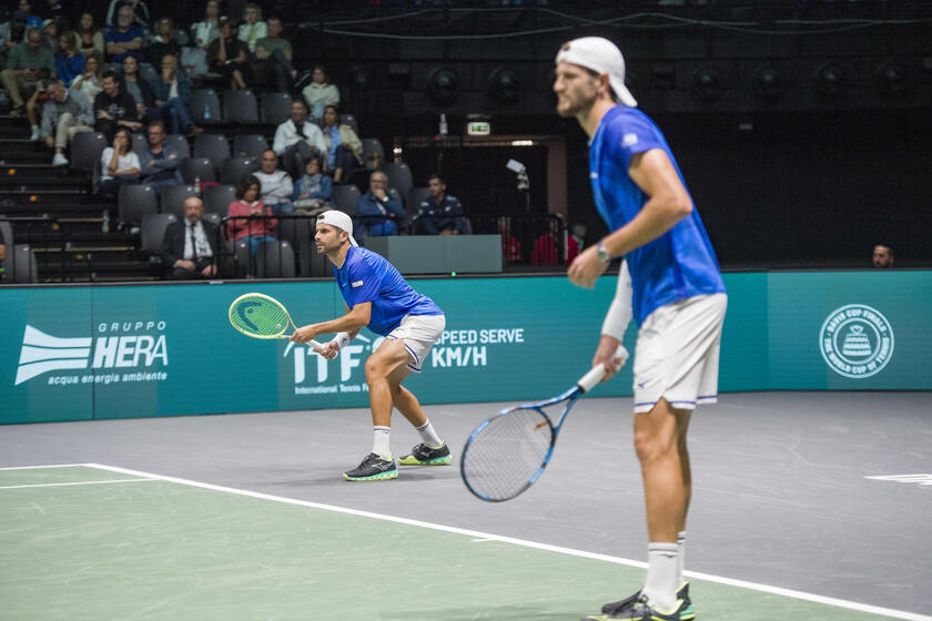 Coppa Davis: Bolelli-Vavassori vs Gille-Vliegen