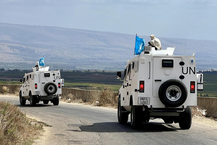 Residents leave southern Lebanon's Wazzani village after evacuation leaflets dropped over